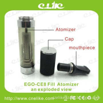 2.4ml Large Capacity CE8 Clearomizer Ecigarette